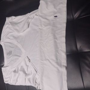 White Polo V-Neck Size XL